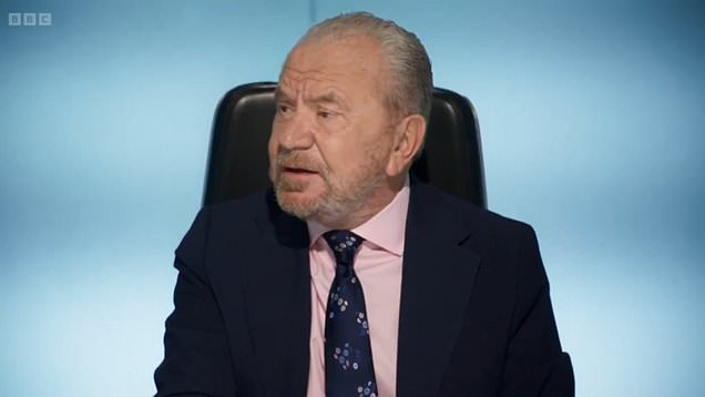 Lord Alan Sugar on The Apprentice.