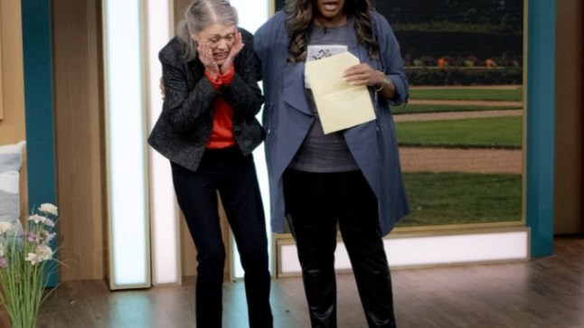 Alison Hammond looking shocked