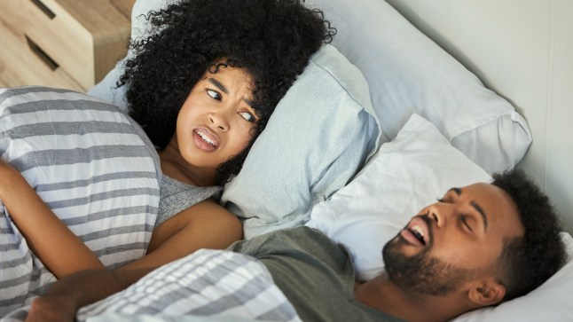 I just want the snoring to stop