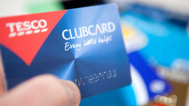 Illustrative image of a Tesco Clubcard