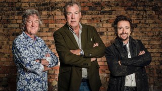 (L - R) Presenters James May, Jeremy Clarkson and Richard Hammond strike a pose during filming of The Grand Tour. Undated handout file photo issued by Amazon of (left to right) James May, Jeremy Clarkson and Richard Hammond during filming of The Grand Tour, as the debut episode of the show set a new streaming record for Amazon Prime Video, the company has said. PRESS ASSOCIATION Photo. Issue date: Tuesday November 22, 2016. The Former Top Gear stars Clarkson, Hammond and May's new effort has become the subscription service's biggest premiere, beating previous number one show on the service, 2015's The Man In The High Castle. See PA story SHOWBIZ GrandTour. Photo credit should read: Amazon Prime Video/PA Wire NOTE TO EDITORS: This handout photo may only be used in for editorial reporting purposes for the contemporaneous illustration of events, things or the people in the image or facts mentioned in the caption. Reuse of the picture may require further permission from the copyright holder.