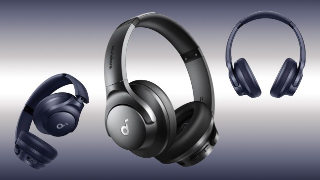 soundcore by Anker Q20i Hybrid Active Noise Cancelling Foldable Headphones from Amazon