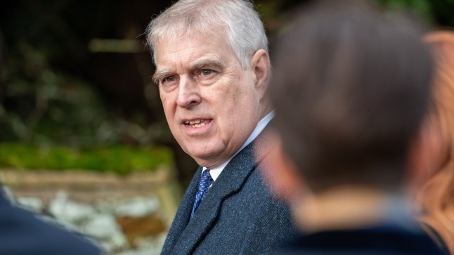 Mandatory Credit: Photo by Geoff Robinson/REX/Shutterstock (14274295f) Prince Andrew at the Christmas Day morning church service at St Mary Magdalene Church in Sandringham, Norfolk. Christmas Day church service, St. Mary Magdalene Church, Sandringham, Norfolk, UK - 25 Dec 2023