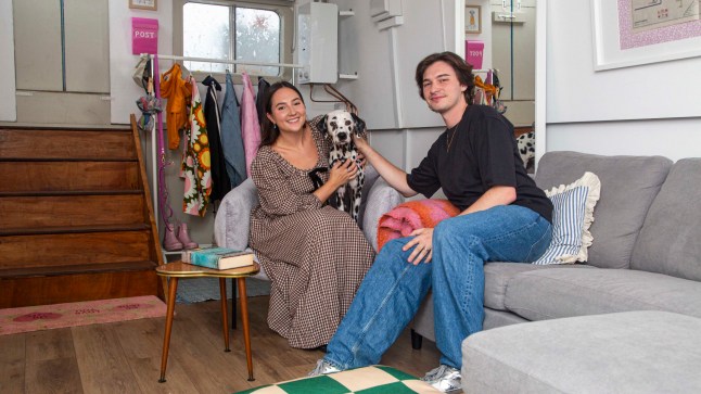 06/09/2024 What I Own: Daisy Dewey and her partner Harry???s house boat in Hammersmith. Photo: Joel Ford