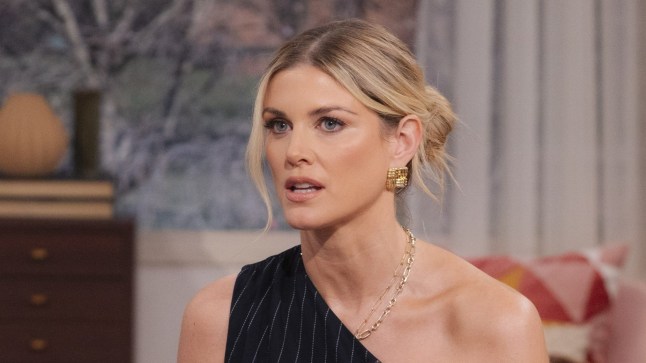 Editorial use only Mandatory Credit: Photo by Ken McKay/ITV/Shutterstock (14944073an) Ashley James 'This Morning' TV show, London, UK - 26 Nov 2024