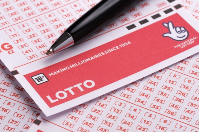 LOTTO blank lottery tickets and the black pen placed on top. UK National Lottery. Selective focus. Stafford, United Kingdom, November 14, 2022; Shutterstock ID 2226866973; purchase_order: -; job: -; client: -; other: -