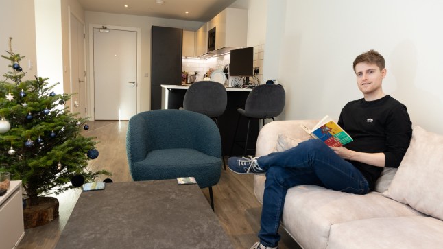 **METRO** What I Rent Patrick Magner at his one-bedroom flat Cortland in Birmingham .