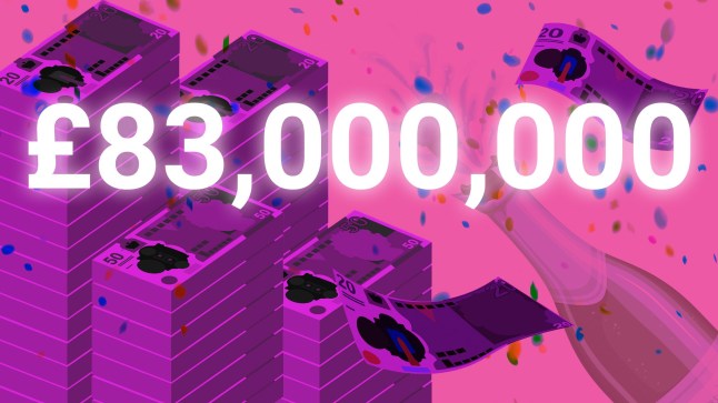 Lottery graphic.