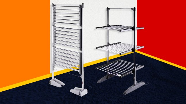 Two of Aldi's best selling heated airers are returning to store - the winged and upright
