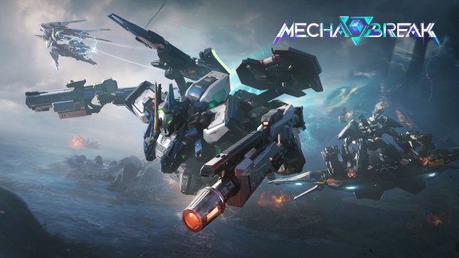 Flying robot from Mecha Break