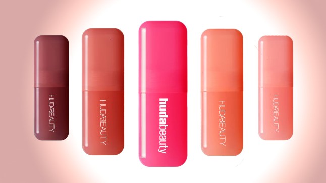 Huda Beauty Blush Filter lineup of different shades