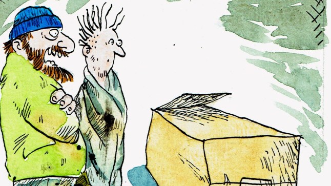 Guy Venables Cartoon for Metro