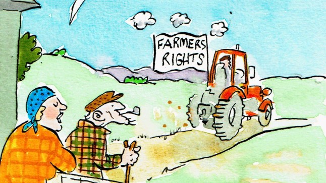 Guy Venables cartoon for Metro