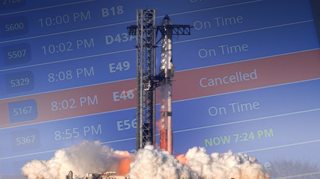 Elon Musk disrupts 240 flights with SpaceX rocket explosion weeks after spate of air disasters Picture: Reuters / getty