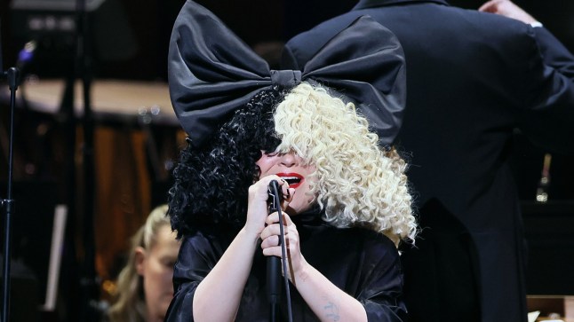WASHINGTON, DC - NOVEMBER 18: Sia performs during the 2024 ADL ???In Concert Against Hate??? at the Kennedy Center Concert Hall on November 18, 2024 in Washington, DC. (Photo by Jemal Countess/Getty Images for Anti-Defamation League)