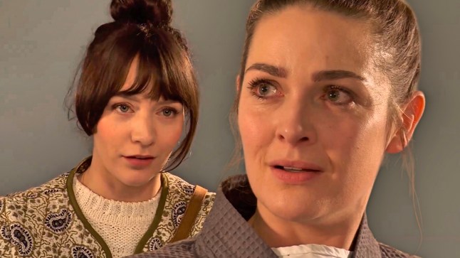 Cleo reels in Hollyoaks as Sienna looks upset