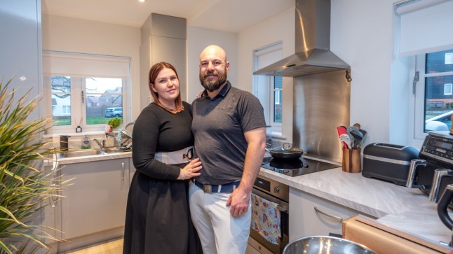 Fontwell, March 24th 2025: 'What I Own' feature with Sebastian Kozakiewicz and Bronwynn Wisdom - in the kitchen