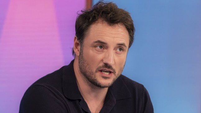 James Bye sits behind the Loose Women desk