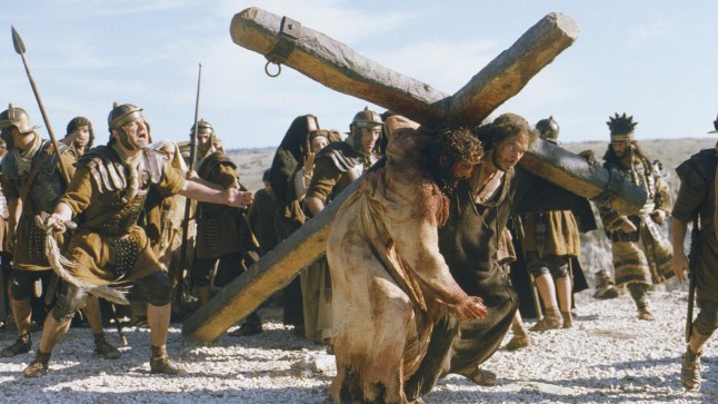 Editorial use only. No book cover usage. Jim Caviezel The Passion Of The Christ