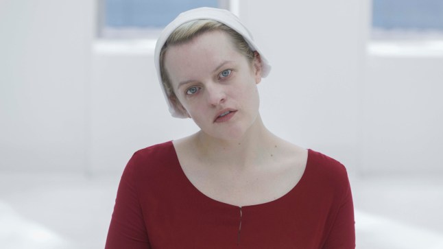 Elisabeth Moss as June Osborne The Handmaid's Tale.