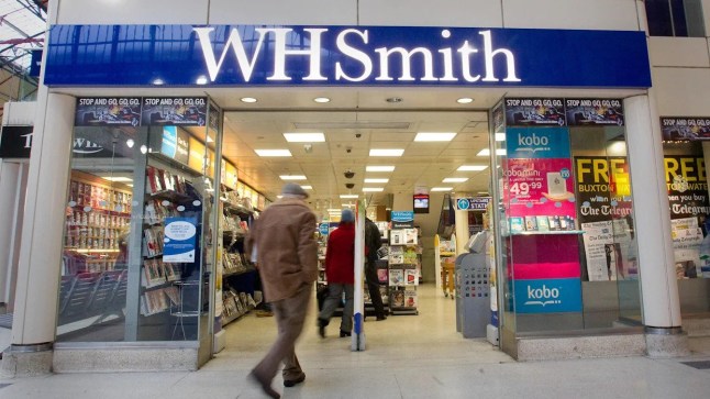 WHSmith store.