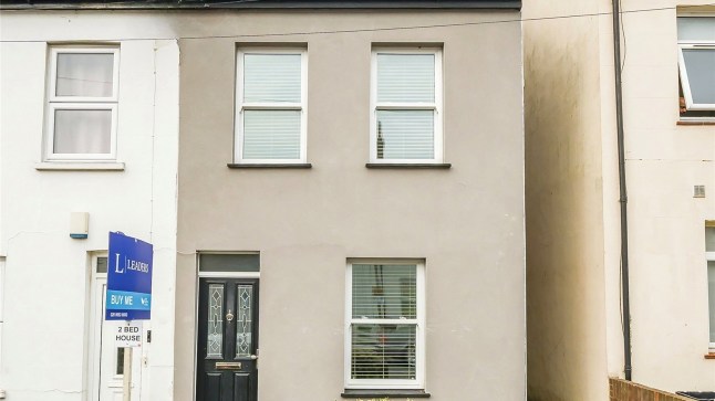 David Bowie's former home on Canon Road, Bromley.