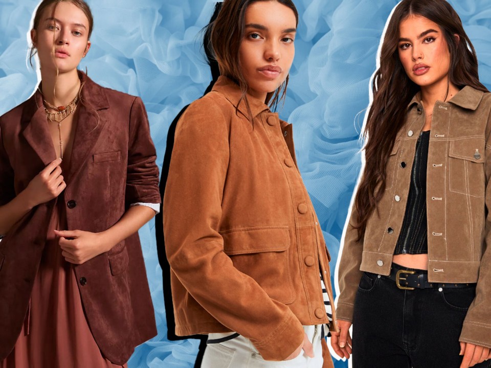 Suede jackets are taking over the fashion scene - here’s where to shop the staple