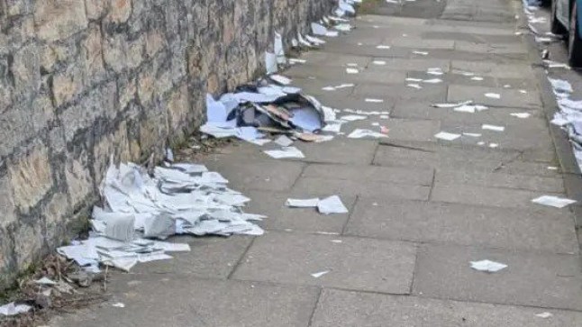 Binbag stuffed with sensitive military documents including soldiers' phone numbers and weapons records found on Newcastle street by football fan