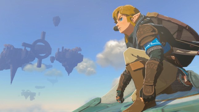 The Legend of Zelda: Tears pf the Kingdom screenshot showing Link