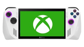 Asus Rog Ally with an Xbox logo