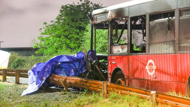 Three people dead in crash between car and bus in Feltham South West London