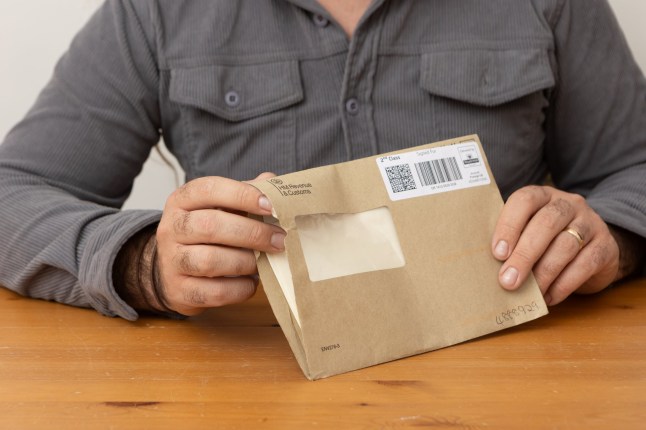 Empty envelope.