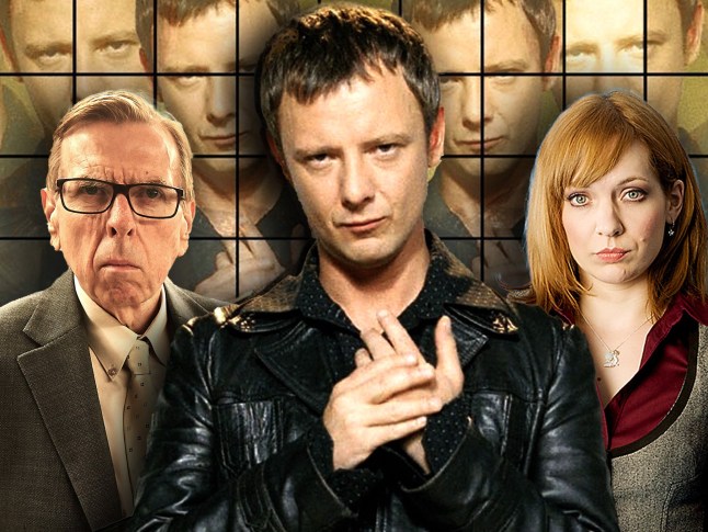 Timothy Spall as Terry Perkins In Hatton Garden, John Simm as Sam Tyler in Life on Mars and Katherine Parkinson as Jen Barber in The IT Crwod