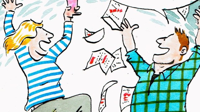 Guy Venables cartoon for Metro