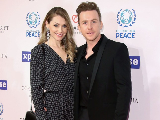 LONDON, ENGLAND - APRIL 08: Danny Jones and Georgia Horsley attend the Global Gift Initiative Dinner at Corinthia Hotel London on April 8, 2019 in London, England. (Photo by Mike Marsland/WireImage)